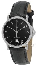 Certina DS Caimano Gent Sort/Lær Ø38 mm Certina DS Caimano Gent Sort/Lær Ø38 mm