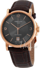 Certina DS Caimano Gent Sort/Lær Ø38 mm Certina DS Caimano Gent Sort/Lær Ø38 mm
