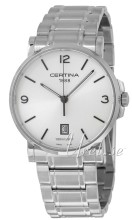 Certina DS Caimano Gent Sølv/Stål Ø38 mm Certina DS Caimano Gent Sølv/Stål Ø38 mm