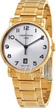Certina DS Caimano Gent Sølv/Belagd, gull Ø38 mm Certina DS Caimano Gent Sølv/Belagd, gull Ø38 mm