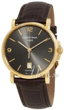 Certina DS Caimano Gent Grå/Lær Ø38 mm Certina DS Caimano Gent Grå/Lær Ø38 mm