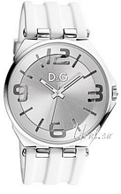Dolce & Gabbana D&G Carson Silver Dial Rubber Strap Dolce & Gabbana D&G Carson Silver Dial Rubber Strap