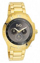 Dolce & Gabbana D&G Chamonix Black Dial Bracelet Dolce & Gabbana D&G Chamonix Black Dial Bracelet