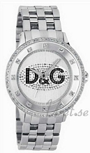 Dolce & Gabbana D&G Prime Time Crystal Silver Dial