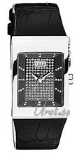 Dolce & Gabbana D&G Logoside Crystal Dial Leather