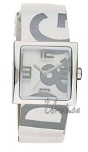 Dolce & Gabbana D&G Andy White Dial Leather