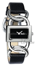 Dolce & Gabbana D&G Donna Black Dial Leather