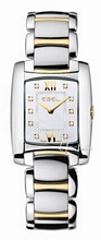 Ebel Brasilia Yellow Gold/Steel White Dial
