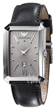 Emporio Armani Classic Gr�/L�r 36x22 mm