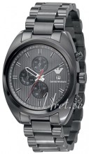 Emporio Armani Sportivo Sort/Stål Ø43 mm Emporio Armani Sportivo Sort/Stål Ø43 mm