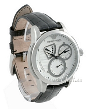 Emporio Armani Meccanico Silver Dial Leather Emporio Armani Meccanico Silver Dial Leather