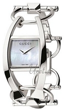 Gucci Chiodo Steel MOP, White Dial