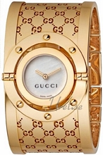 Gucci Twirl Yellow Gold MOP, White Dial