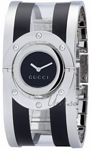 Gucci Twirl Steel Black Dial