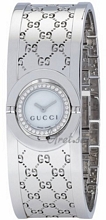 Gucci Twirl Small Steel MOP, White Dial