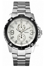 Guess Sport S�lv/St�l �44 mm