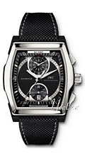 IWC Da Vinci Chronograph Ceramic Black Dial Leather Strap IWC Da Vinci Chronograph Ceramic Black Dial Leather Strap