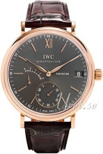 IWC Portofino Hand-Wound Grey Dial Croco Strap