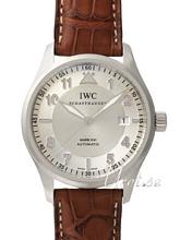 IWC Pilots Spitfire Mark XVI Silver Dial Brown Leather