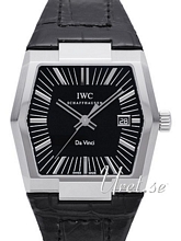 IWC Vintage Collection Da Vinci Black Dial Leather