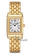 Jaeger LeCoultre Reverso Dame Joaillerie � Silver Dial Yellow Go