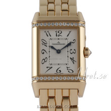Jaeger LeCoultre Reverso Duetto Duo � Silver/Black Dial Rose Gol