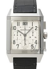 Jaeger LeCoultre Reverso Squadra Chronograph GMT � Silver Dial S
