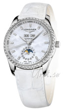 Longines Master Moon Phase MOP Dial Croco Strap Longines Master Moon Phase MOP Dial Croco Strap