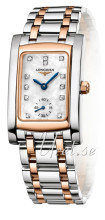 Longines DolceVita Hvit/18 karat rosé gull Longines DolceVita Hvit/18 karat rosé gull
