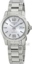 Longines Conquest Ladies Silver Dial Steel Bracelet Longines Conquest Ladies Silver Dial Steel Bracelet