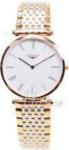 Longines Grande Classique White Dial Two Tone Bracelet Longines Grande Classique White Dial Two Tone Bracelet