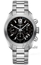 Longines GrandeVitesse Chronograph Black Dial Bracelet