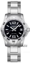 Longines HydroConquest Ladies Midsize Black Dial Bracelet
