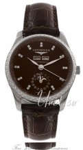 Longines Master Moon Phase MOP Dial Croco Strap Longines Master Moon Phase MOP Dial Croco Strap