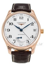 Longines Master Silver Dial Croco Strap Brown Longines Master Silver Dial Croco Strap Brown