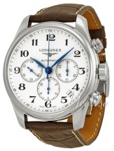 Longines Master Silver Dial Croco Strap Brown Longines Master Silver Dial Croco Strap Brown