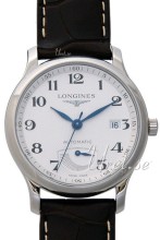Longines Master Silver Dial Croco Strap Brown Longines Master Silver Dial Croco Strap Brown