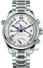 Longines Master GMT Power Reserve Silver Dial Bracelet Longines Master GMT Power Reserve Silver Dial Bracelet