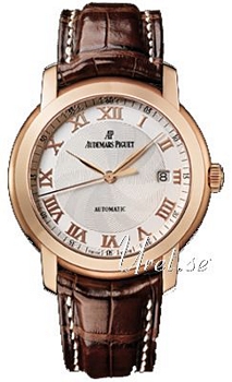Audemars Piguet Jules Audemars Silver, Guilloche Dial Croco Stra Audemars Piguet Jules Audemars Silver, Guilloche Dial Croco Stra