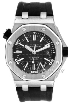 Audemars Piguet Royal Oak Offshore Black Dial Rubber Strap