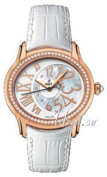 Audemars Piguet Millenary MOP, White Dial Croco Strap