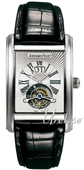 Audemars Piguet Edward Piguet Tourbillon White Gold Silver Dial