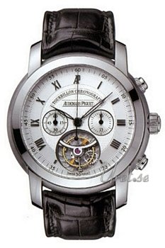 Audemars Piguet Jules Audemars Tourbillon White Gold Silver Dial