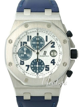 Audemars Piguet Royal Oak Offshore Chronograph Silver Leather Audemars Piguet Royal Oak Offshore Chronograph Silver Leather
