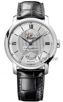 Baume & Mercier Classima Executives Silver Dial Leather