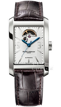 Baume & Mercier Hampton Classic XL Visible Balance-Wheel Steel S Baume & Mercier Hampton Classic XL Visible Balance-Wheel Steel S