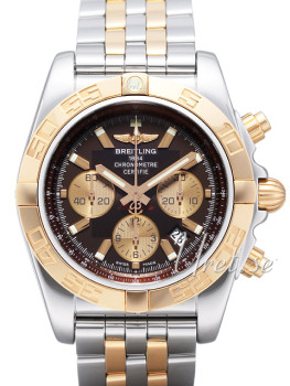 Breitling Chronomat B01 Brown Dial Bracelet