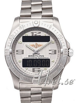 Breitling Aerospace Silver Dial Bracelet