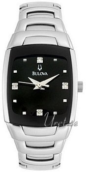 Bulova Diamonds Ladies Black Dial Bulova Diamonds Ladies Black Dial