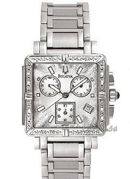 Bulova Marine Star Ladies Chronograph Diamond Silver Dial Bulova Marine Star Ladies Chronograph Diamond Silver Dial